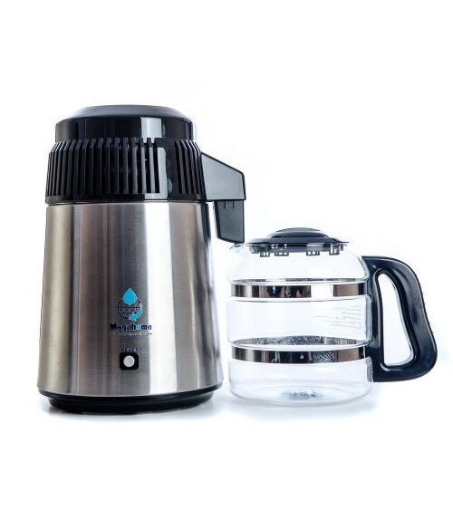 304 MEGAHOME DISTILLATOR (silver/svart/glasburk), PRICE: 284, CODE: MH-SBS-304-SW-BL-GP | 002