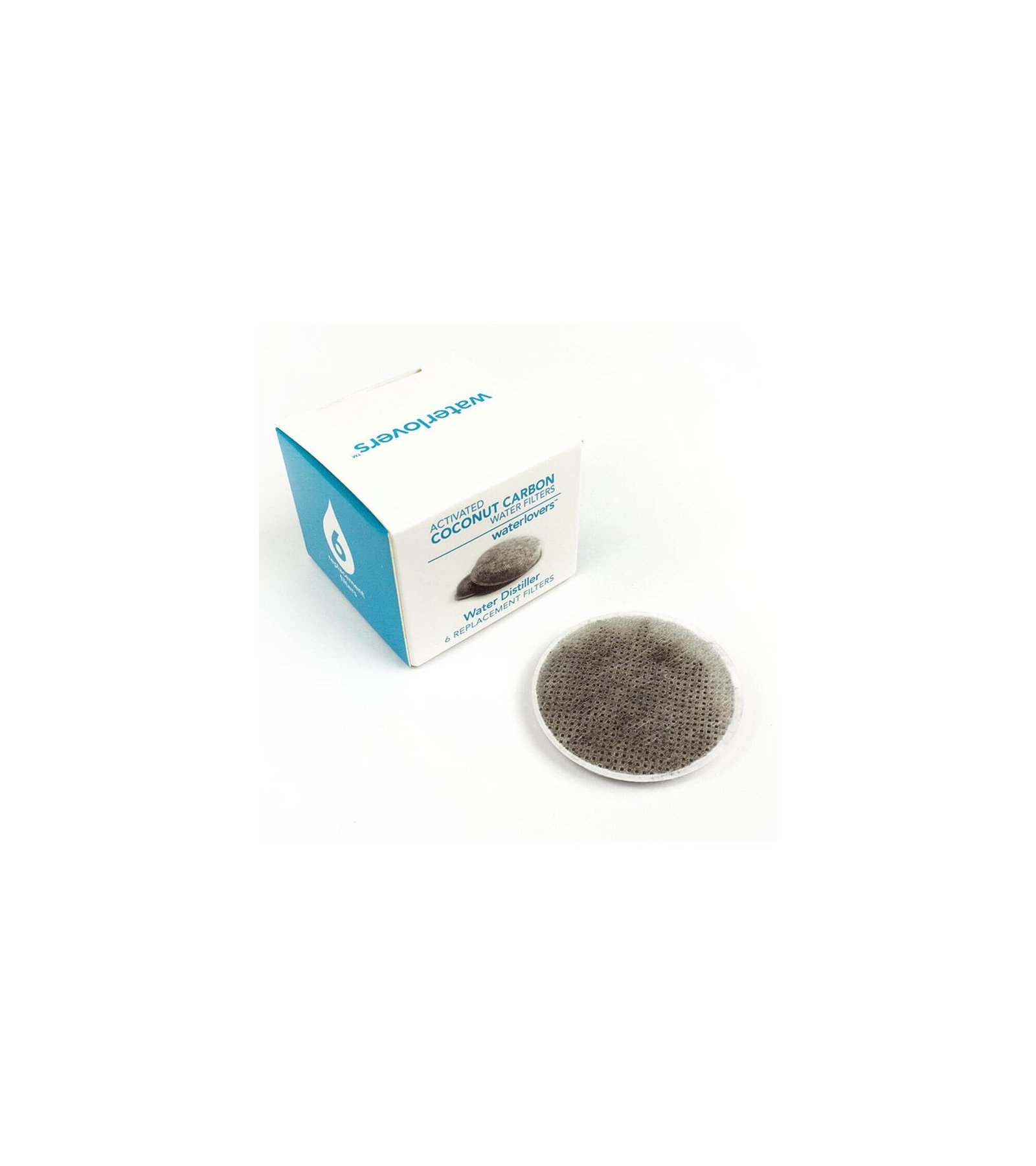 Waterlovers MKII - filtre de cărbune de cocos, PRICE: 18, CODE: MKII-FILTER | 001