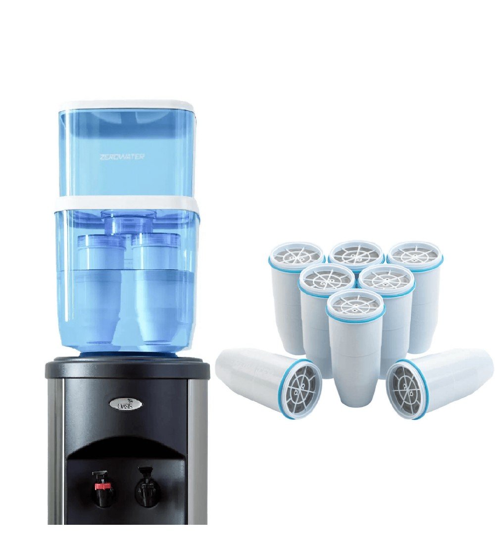 ZEROWATER 19 LITRŲ 5 PAKOPŲ FILTRAVIMO SISTEMA VANDENS AUŠINTUVUI+PAPILDOMI 8 FILTRAI, PRICE: 259.95, CODE: ZJ-004S-2T-FL | 001