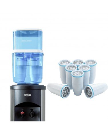 ZEROWATER 19 LITRŲ 5 PAKOPŲ FILTRAVIMO SISTEMA VANDENS AUŠINTUVUI+PAPILDOMI 8 FILTRAI, PRICE: 259.95, CODE: ZJ-004S-2T-FL | 001